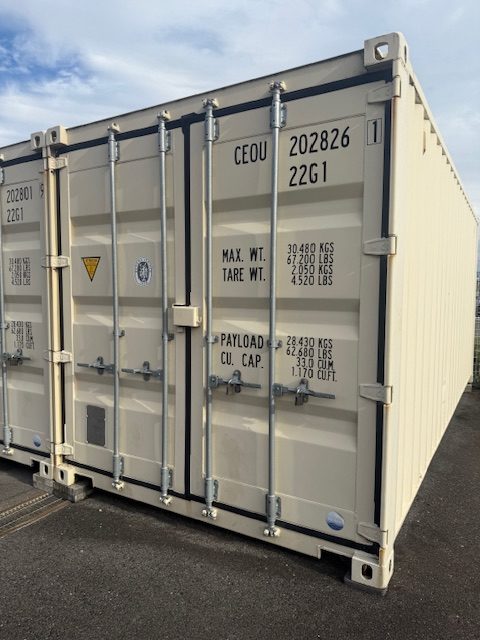 UN2002IV 中古美品 20フィート アイボリー